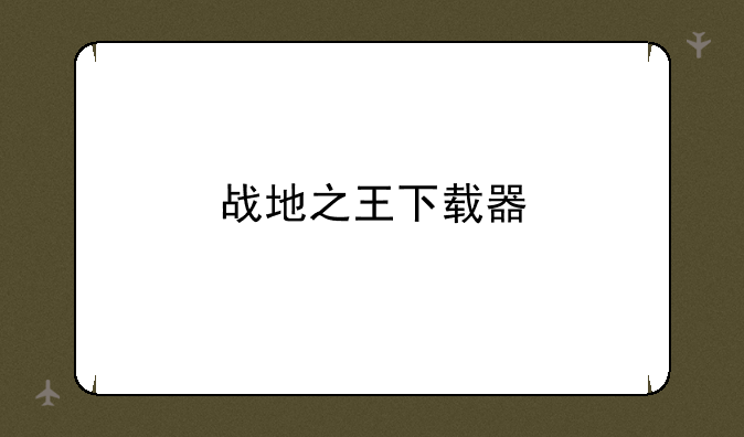 战地之王下载器