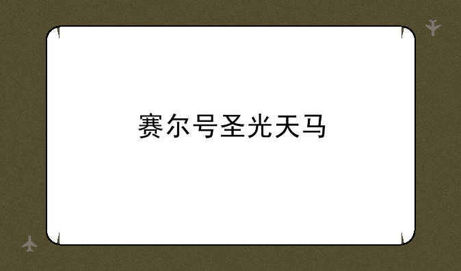 赛尔号圣光天马